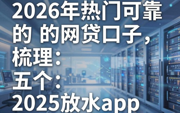 2026年热门可靠的网贷口子,梳理五个2025放水app