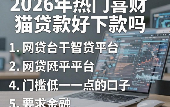 2026年热门喜财猫贷款好下款吗,整合五个网贷平台门槛低一点的口子