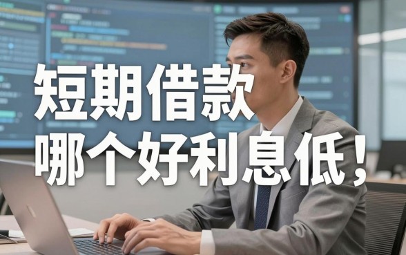 短期借款哪个好利息低,这几天看的眼花缭乱,老哥们进来聊聊经验