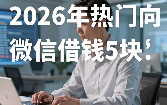 2026年热门向微信借钱5块，整理5个无视一切的网贷口子