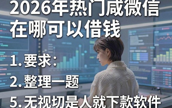 2026年热门咸微信在哪可以借钱，整理5个无视一切是人就下款软件