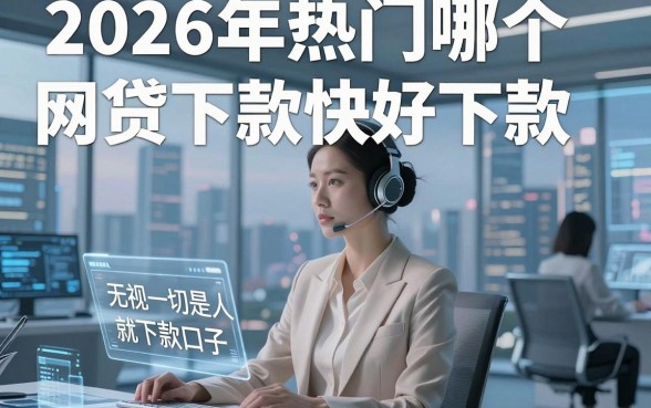 2026年热门哪个网贷下款快好下款，整合5个无视一切是人就下款口子