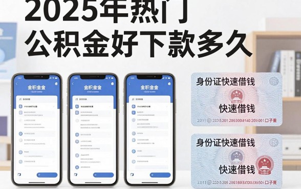 2025年热门公积金好下款多久,整合5个手机和身份证快速借钱口子