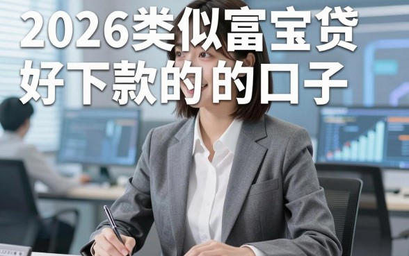 2026类似富宝贷好下款的口子，这5个通过率高的平台别错过！
