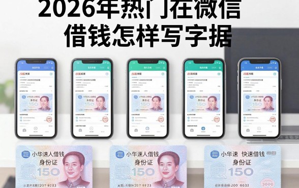 2026年热门在微信借钱怎样写字据,梳理五个手机和身份证快速借钱软件