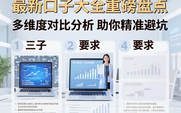 最新口子大全重磅盘点，多维度对比分析助你精准避坑！