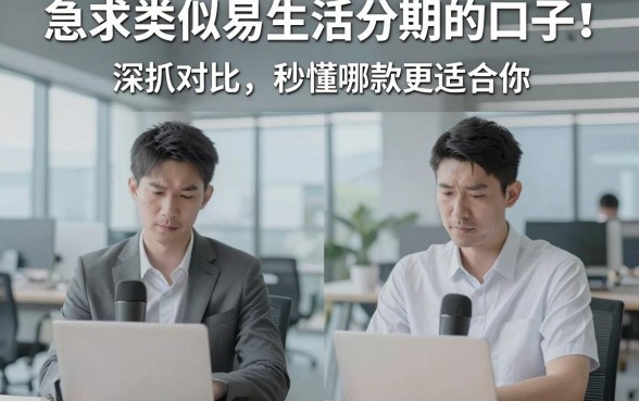 急求类似易生活分期的口子！深扒对比，秒懂哪款更适合你