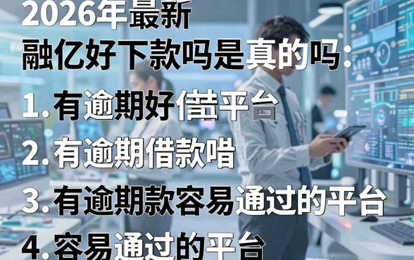 2026年最新融亿好下款吗是真的吗,整理五个有逾期借款容易通过的平台