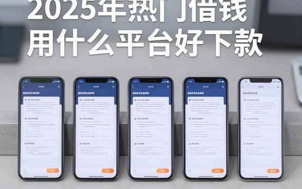 2025年热门借钱用什么平台好下款，盘点五个手机上可以借钱的口子