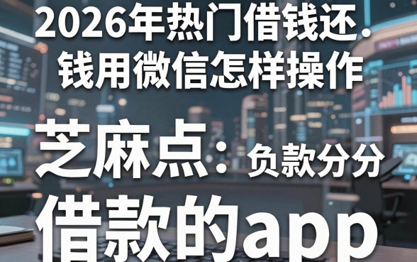 2026年热门借钱还钱用微信怎样操作,盘点五个芝麻分负面借款的app