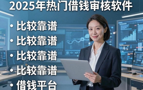 2025年热门借钱审核软件,概括五个比较靠谱的借钱平台