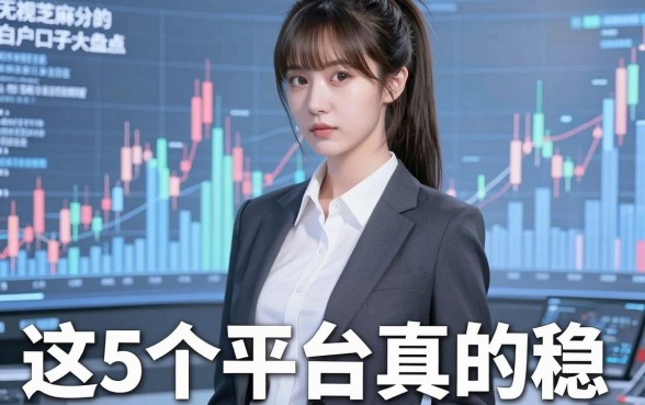 无视芝麻分的白户口子大盘点,这5个平台真的稳!