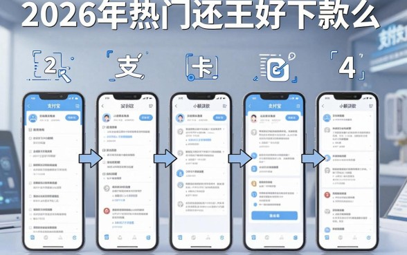 2026年热门卡还王好下款么,总结五个手机支付宝小额贷款的平台