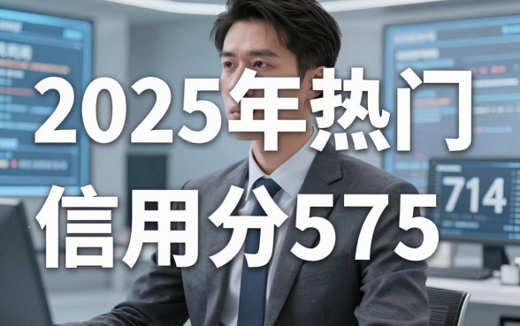 2025年热门信用分575,归纳五个714无视逾期秒下的口子