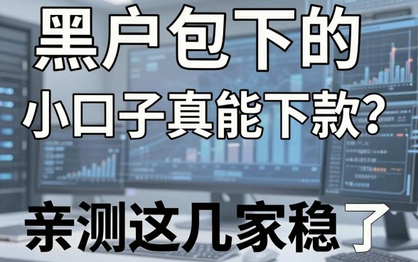 黑户包下的小口子真能下款?亲测这几家稳了