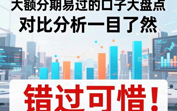 大额分期易过的口子大盘点,对比分析一目了然,错过可惜!