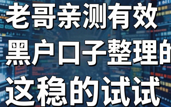 老哥亲测有效的黑户口子整理,这几家求稳的试试