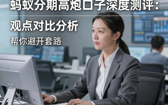 蚂蚁分期高炮口子深度测评:观点对比分析,帮你避开套路!