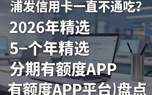 浦发信用卡一直不通吃?2026年精选5个分期有额度APP平台大盘点!