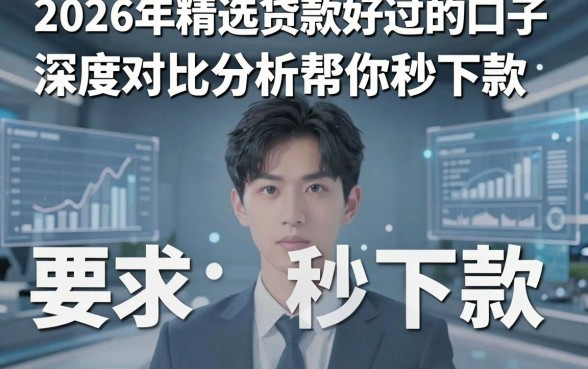 2026年精选贷款好过的口子，深度对比分析帮你秒下款！
