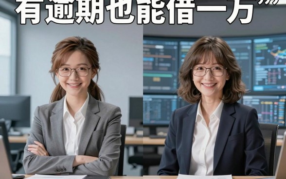 有逾期也能借一万的黑户口子,深度对比秒懂哪个好下款!