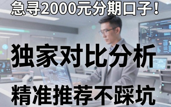 急寻2000元分期口子!独家对比分析,精准推荐不踩坑