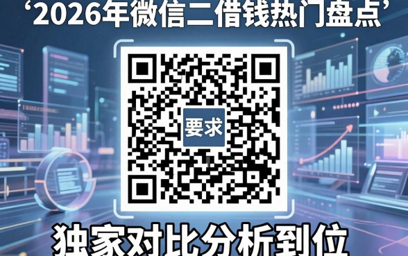 2026年微信二维码借钱热门盘点，独家对比分析到位！