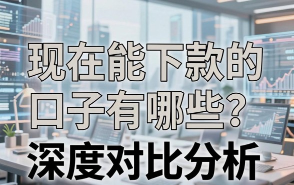 现在能下款的口子有哪些?深度对比分析后结论很明确