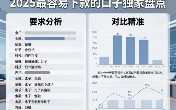 2025最容易下款的口子独家盘点,对比分析超精准!