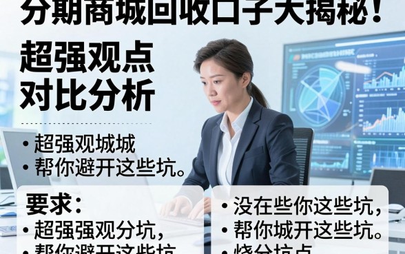 分期商城回收口子大揭秘！超强观点对比分析，帮你避开这些坑！