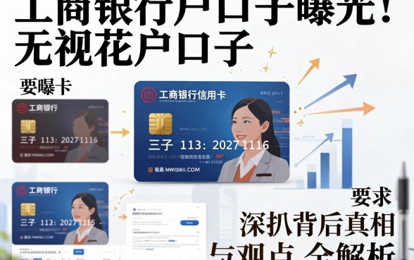 工商银行信用卡无视花户口子曝光!深扒背后真相与观点对比全解析