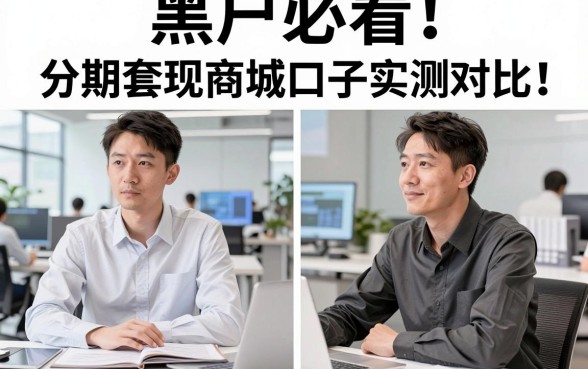 黑户必看!分期套现商城口子实测对比,哪个更稳?