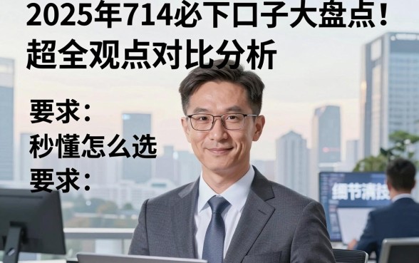 2025年714必下口子大盘点！超全观点对比分析，秒懂怎么选！