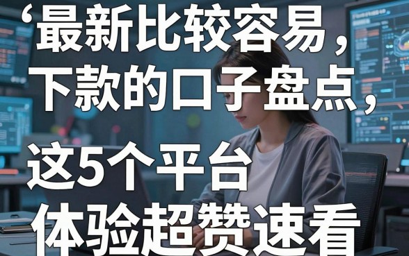 最新比较容易下款的口子盘点,这5个平台体验超赞速看!