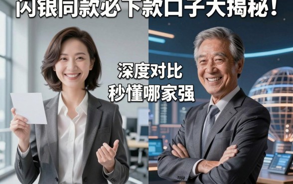 闪银同款必下款口子大揭秘!深度对比,秒懂哪家强