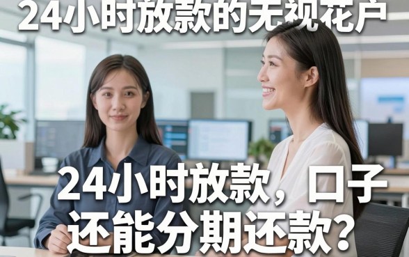 24小时放款的口子无视花户,还能分期还款?深度对比解析来了!