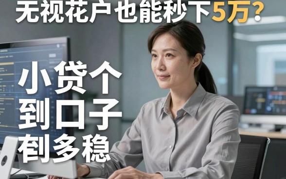 无视花户也能秒下5万?实测这个小贷口子到底有多稳!