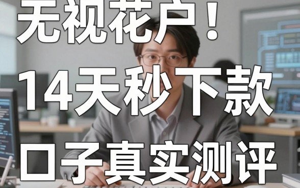 无视花户!14天秒下款口子真实测评,深入对比分析来了