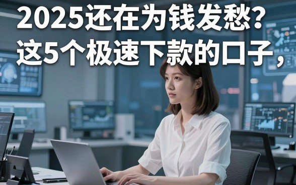 2025还在为钱发愁？这5个极速下款的口子，堪称借款神器！