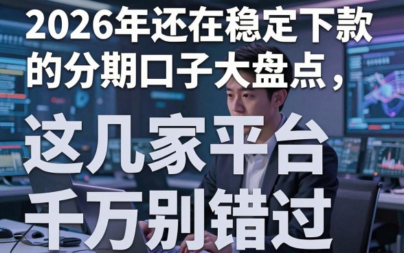 2026年还在稳定下款的分期口子大盘点,这几家平台千万别错过!