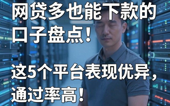 网贷多也能下款的口子盘点!这5个平台表现优异,通过率高
