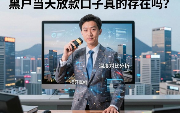 黑户当天放款口子真的存在吗？深度对比分析揭开真相！