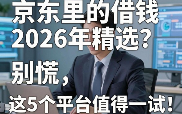 京东里的借钱被拒2026年精选:别慌,这5个平台值得一试!