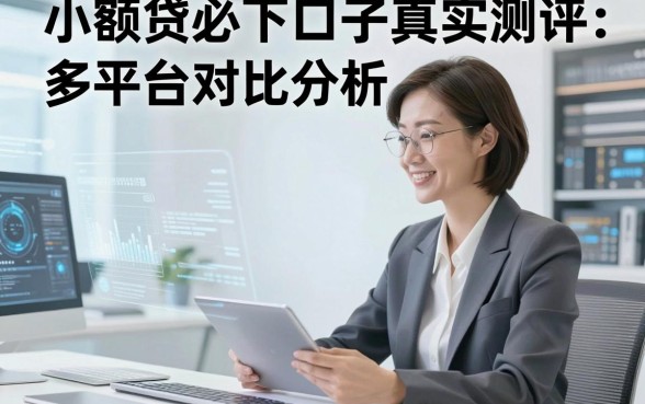 小额贷必下口子真实测评：多平台对比分析，教你避坑选对渠道