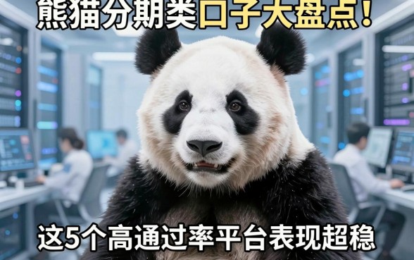 熊猫分期类口子大盘点！这5个高通过率平台表现超稳