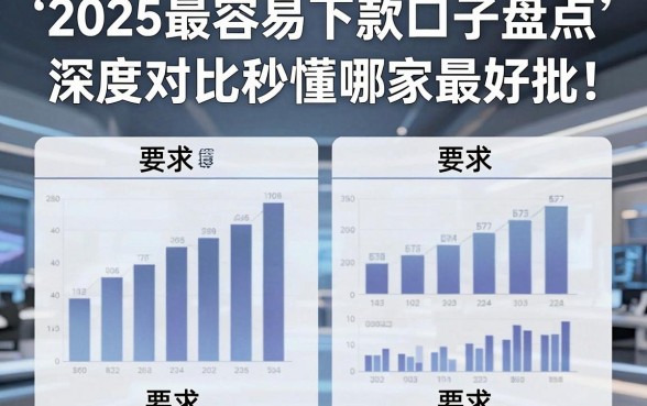 2025最容易下款口子盘点,深度对比秒懂哪家最好批!