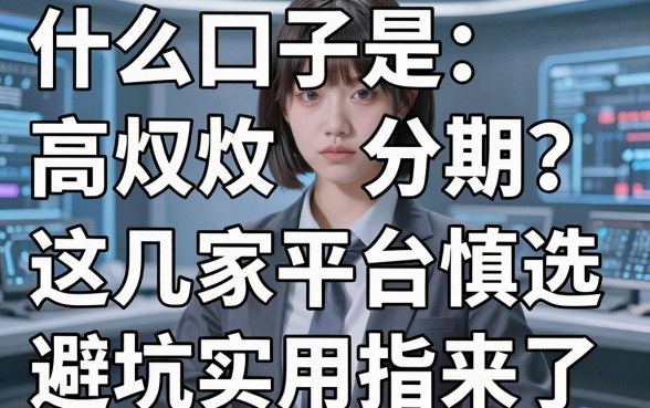 什么口子是高炮分期？这几家平台慎选，避坑实用指南来了！