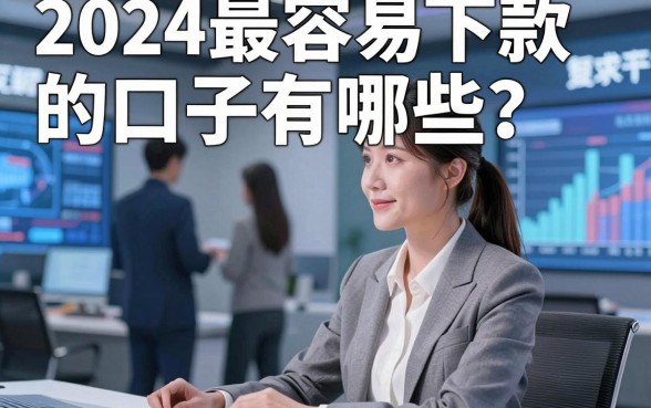2024最容易下款的口子有哪些?这几家平台通过率真的绝了!