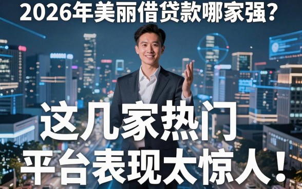 2026年美丽借贷款哪家强？这几家热门平台表现太惊人！