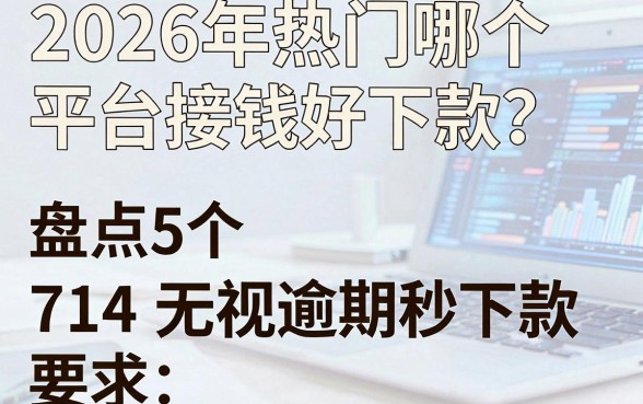 2026年热门哪个平台接钱好下款?盘点5个714无视逾期秒下款的APP